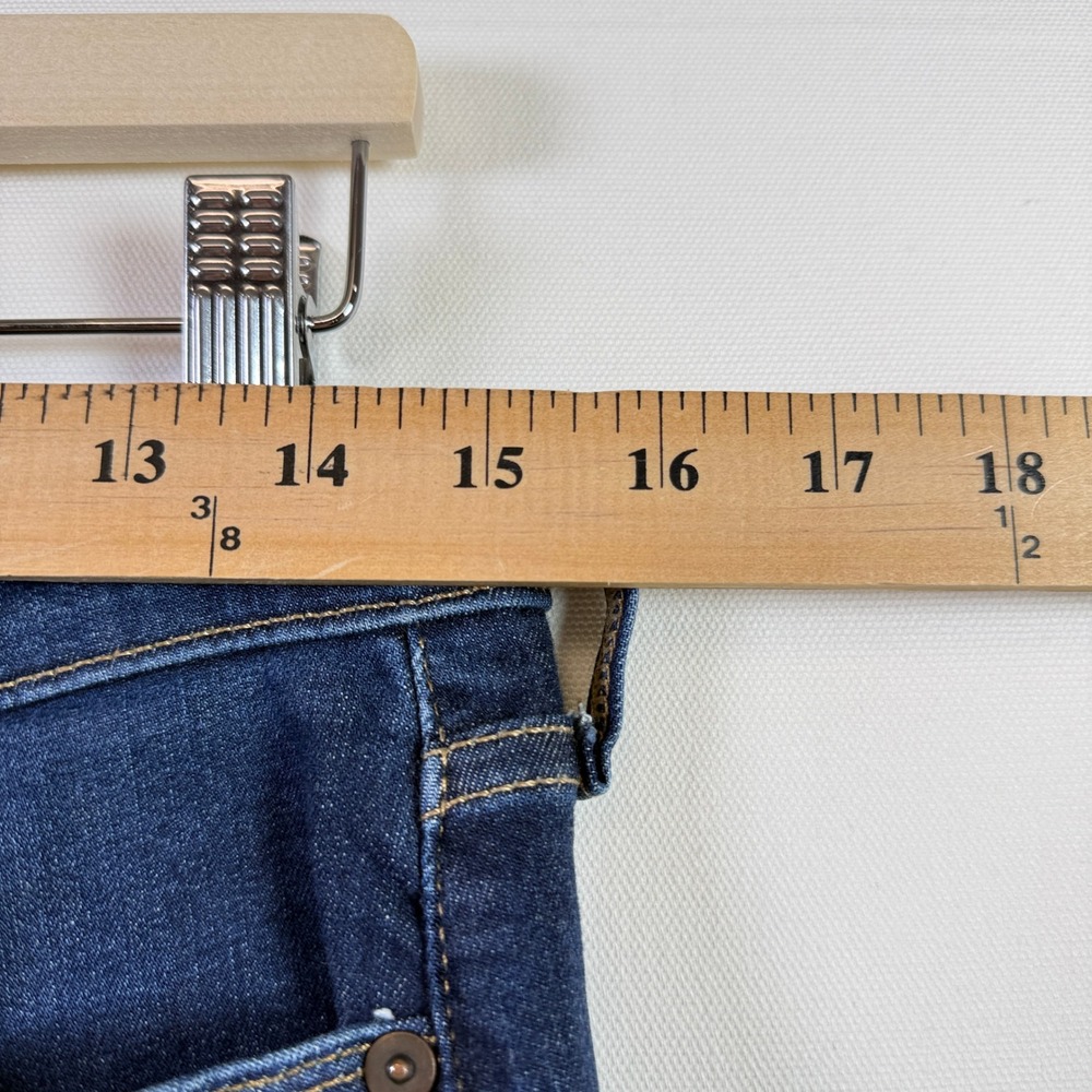 BANANA‎ REPUBLIC Dark Wash High-Rise Skinny Premium Denim Jeans 31S - Picture 5 of 6